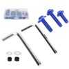 Akozon Motorcycle Windshield Fairing Bolt Gasket Wrench Kit Screws Motorcycle