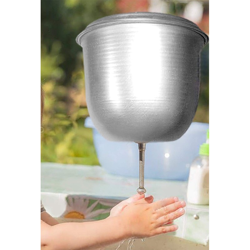 Books.And.More Aluminum Wall Lavabo Tap up Hand Sink Rukomoynik HandWasher