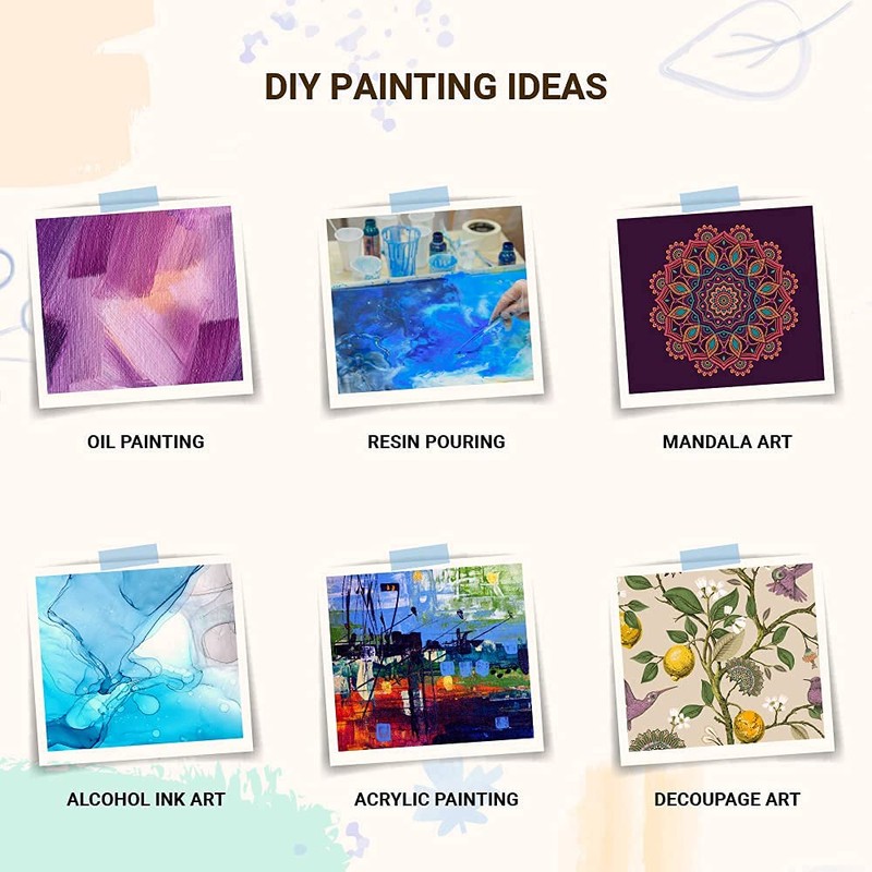 IVEI Do-it-yourself plain MDF photoframe set of 2 - for