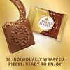 Ferrero Rocher Premium Hazelnut Milk chocolate squares, Valentine's Day Chocolate