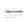 Ajax Tools #276 - Rivet Buster Chisel - Jumbo Shank