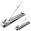 LB2 Nail Clipper Set, Fingernail and Toenail Clipper Cutters with