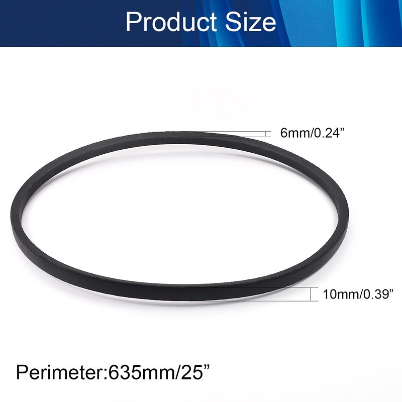 Othmro M-25 Drive V Belt 2ft Inner Perimeter Industrial Power
