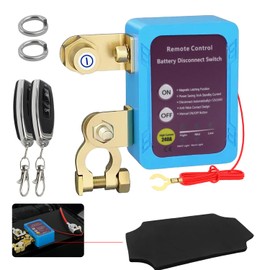 Smart Kill Switch for Cars, 12V 240A Remote Battery Disconnect Switch, Remote Control of Car Devices for Anti-Theft Safety, Prevent Battery Drain, Truck, RV