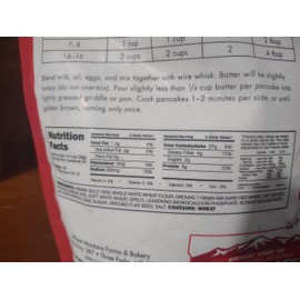 7-Grain with Flax Whole Wheat Pancake Mix