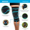 MEDWAY Rodillera Elástica Deportiva Premium Color Negro - Azul