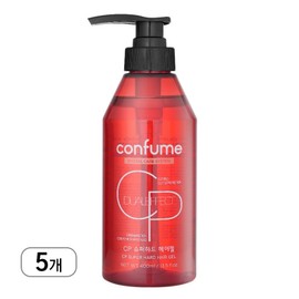 Kwalilnara Confume Super Hard Hair Gel, 400ml, 5 pcs / 과일나라 컨퓸 슈퍼하드 헤어젤, 400ml, 5개