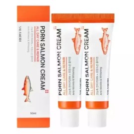 Unknown 테온셀 [살라메르] 살몬톡스 연어 PDRN 콜라겐 재생 크림 50ml (총 2개) Theoncell [Salamer] Salmon Tox PDRN Collagen Regeneration Cream 50ml (Total 2 pieces)