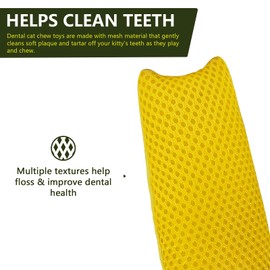 Ertzinla Catnip Toy for Cats, Chew Dental Health Cat Toy, 100% Natural Cat nip Filled