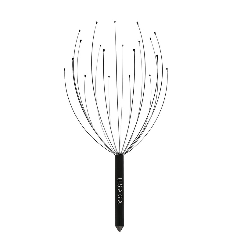USAGA 20 Fingers Head Massager Scalp Massager Head Scratcher Extendable