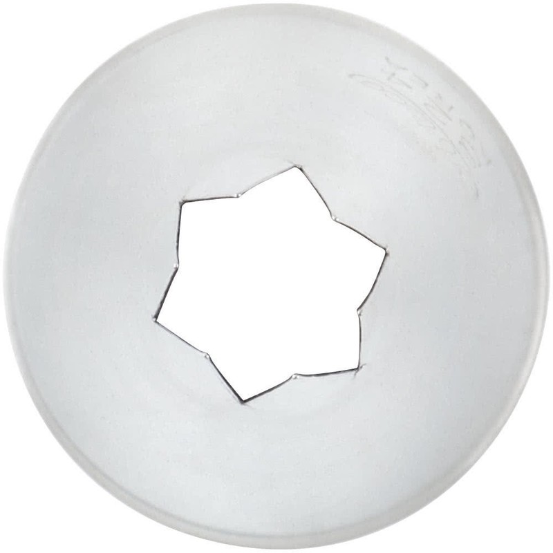 Ateco # 824 - Open Star Pastry Tip .38'' Opening