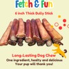 Thick Bully Sticks 6 Inch - 16 Pack