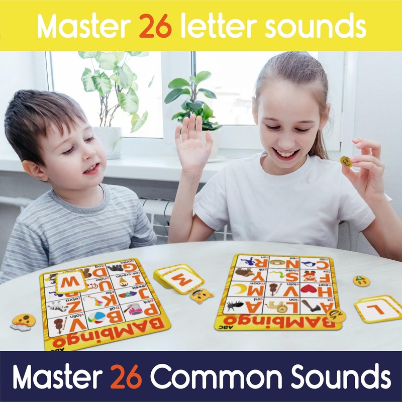 THE BAMBINO TREE THE BAMBINO TREE Alphabet and Phonics Bingo