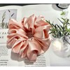 Large satin Scrunchies XL Silk Oversized Scrunchie for Thick long