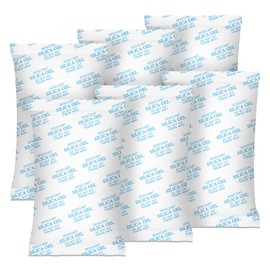 Desiccant Packs – 500 Gram 6 Packs Silica Packets for Moisture Control, Silica Gel Car Dehumidifier by Reusable, Large Moisture Absorbers for Electric Tool, Basement, 3D Filaments and Safes