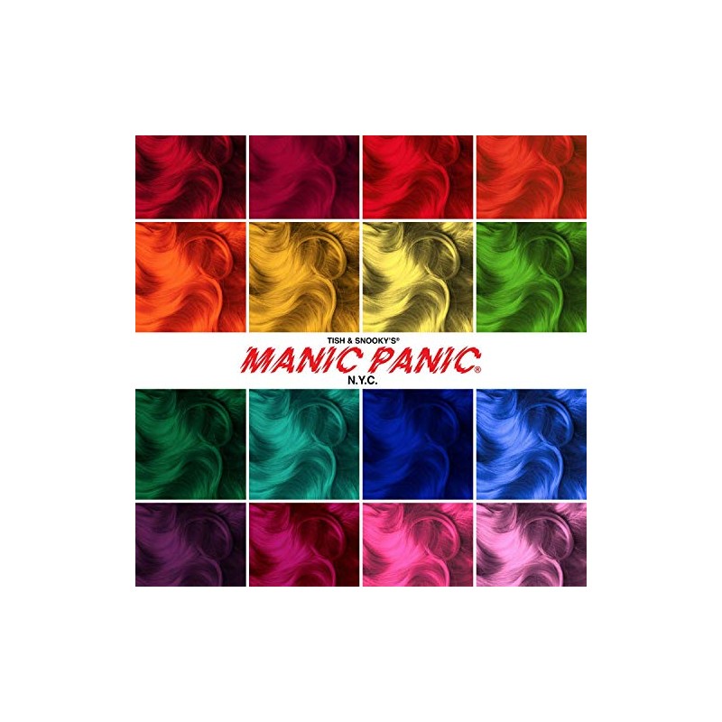 Manic Panic Fuschia Shock Cream Formula Semi-Permanent Hair Color, 4