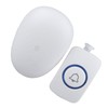 Wireless Doorbell Colorful Flashing Light 57 Ringtone Adjustable Volume for