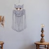 ORIGACH DIY Macrame Owl Wall Hanging Tapestry Kit Dark Gray