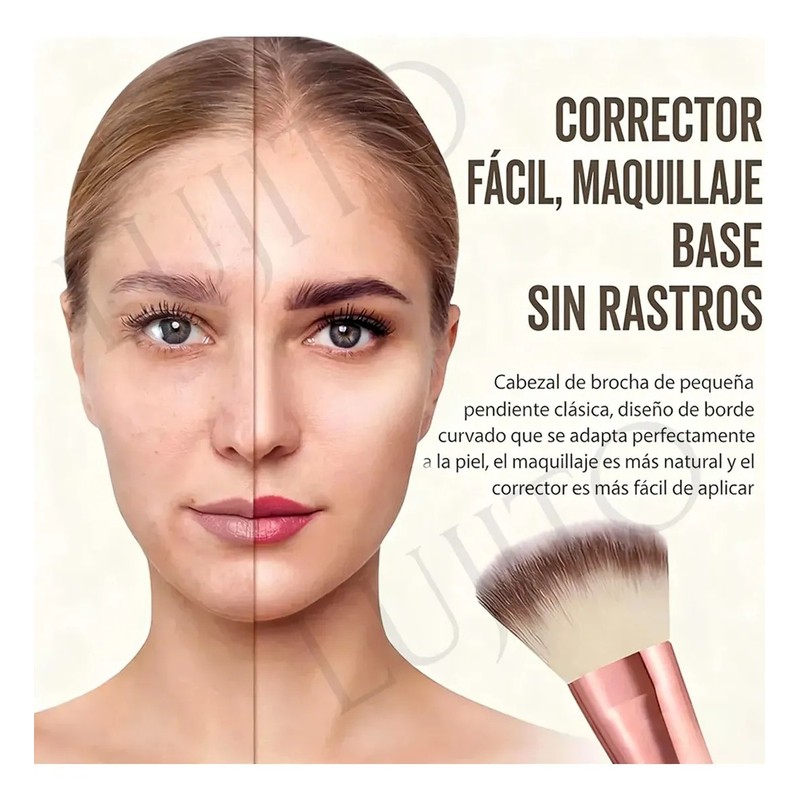 40pcs Brochas Maquillaje Profesional Esponjas Neceseres