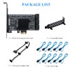 BEYIMEI PCIE SATA 3.0 Card,6 Gbps 10-Port Controller SATA Card