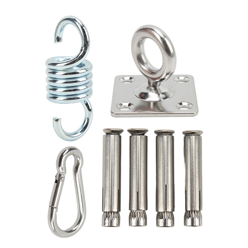 Hammock Hanging Kit Durable Wearable Stainless Steel Firm Connection Convenient