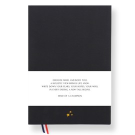 Mind Of A Champion - Self-Mastery & Mindfulness Journal for Men: Daily Guided Prompts for Goal Setting, Productivity, Gratitude, and Personal Growth - Ultimate Men’s Goal Planner & Inspirational Diary (Black)