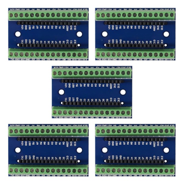 AEDIKO 5pcs Nano V3.0 3.0 Controller Terminal Adapter Expansion Board