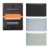 Tristrams THF-MC06DLB Passbook Case, Black x Light Blue