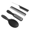 4pcs Multifunctional Hair Comb Set Tail Comb Tail Comb 9