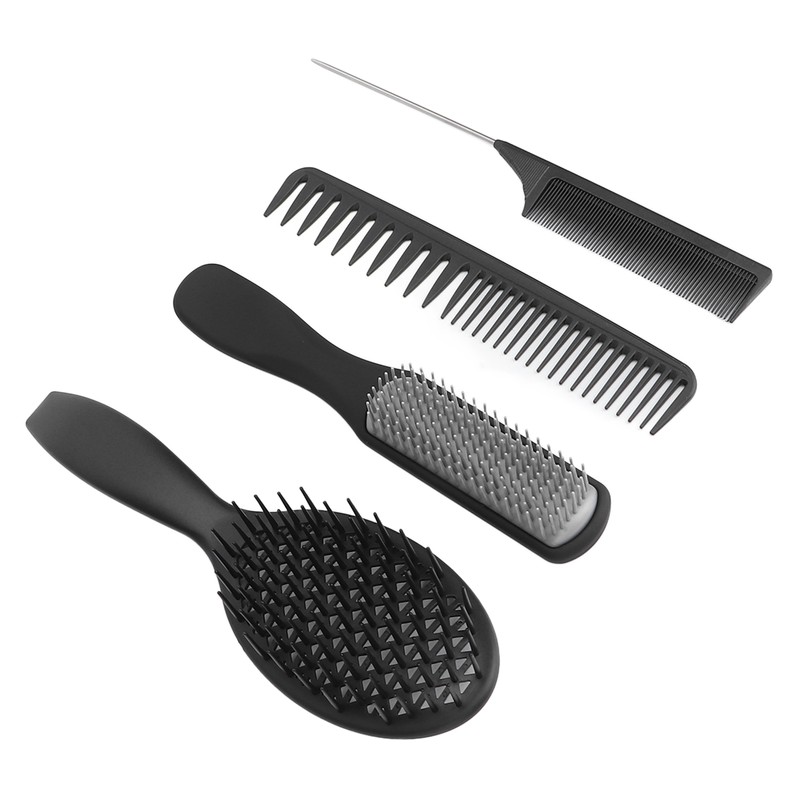 4pcs Multifunctional Hair Comb Set Tail Comb Tail Comb 9
