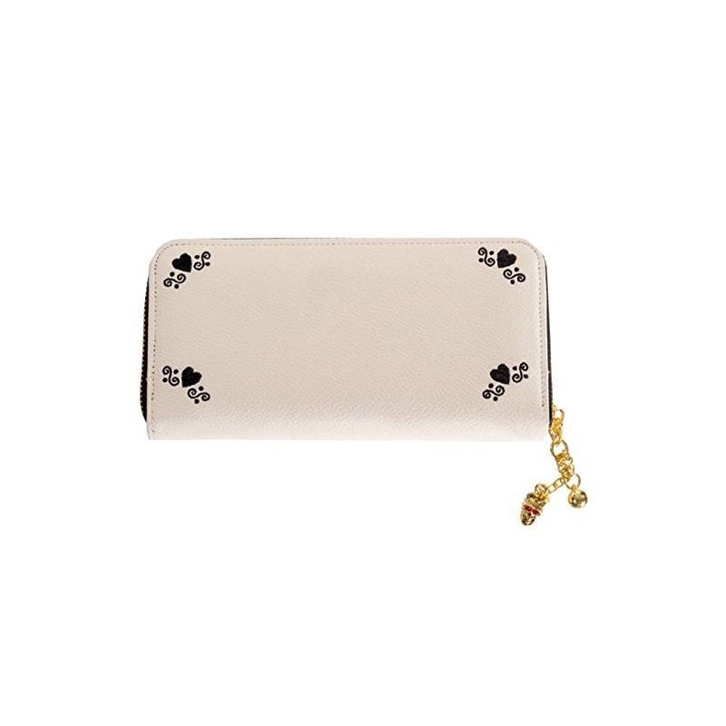 Banned Mexican Skull Ladies Wallet White