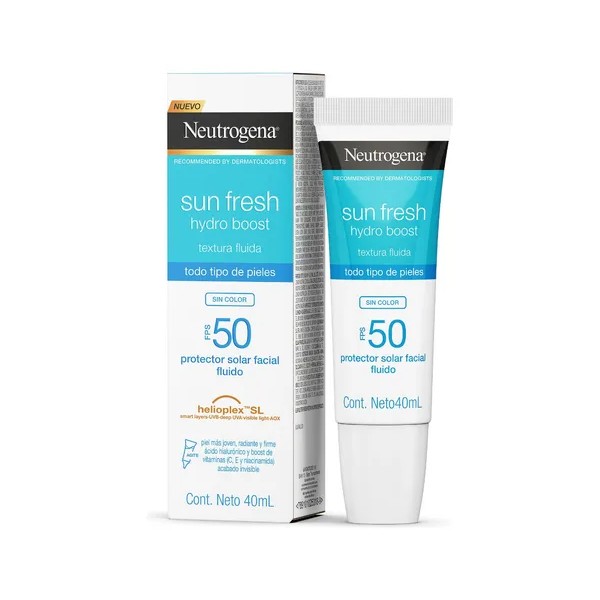 Protector Hydro Boost Sin Color 50fps 40ml Neutrogena
