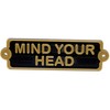 Mind Your Head Vintage Antique Shabby Chic Style Irish Door