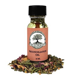 Reconciliation Oil 1/2 oz | Handmade with Herbs & Essential Oils | Love & Attraction Rituals | Hoodoo Voodoo Wiccan Pagan Conjure