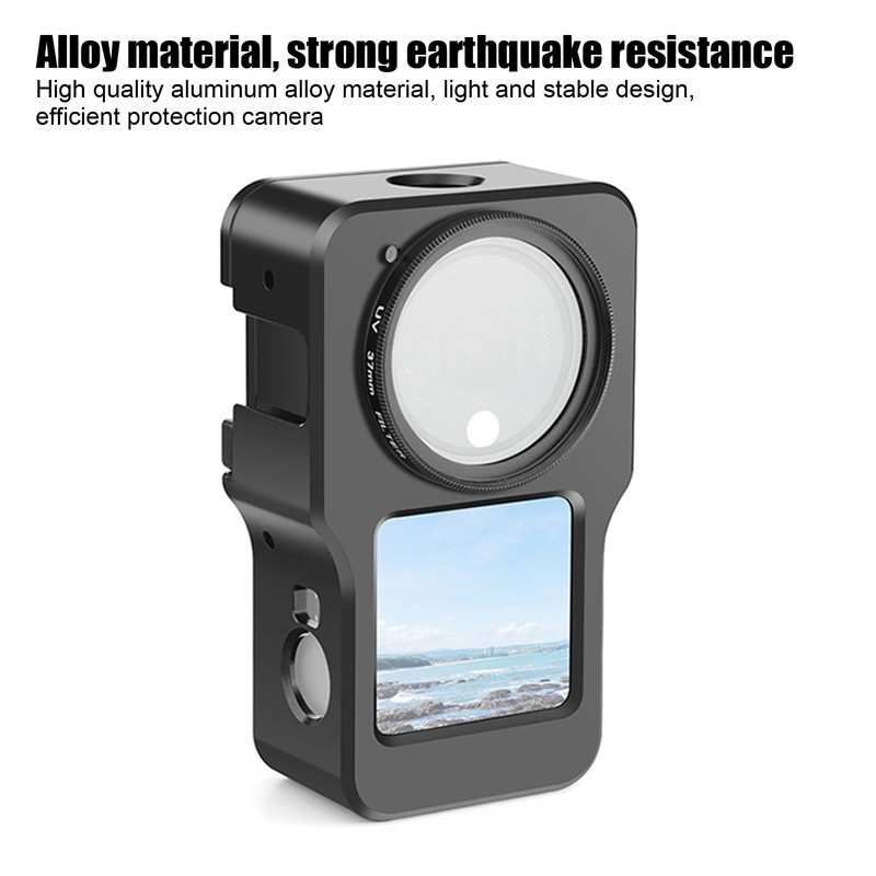 Action Camera Frame Cage Aluminum Alloy Camera Protecticve Cage Cover