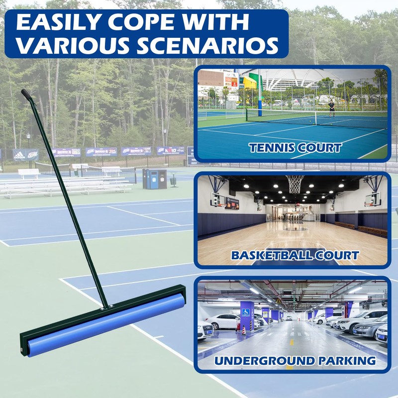Tennis Court Squeegee, Lightweight Quick Clearing Tools for Tennis Basketball