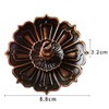 ANCLLO 3 in 1 Lotus Stick Incense Burner and Cone