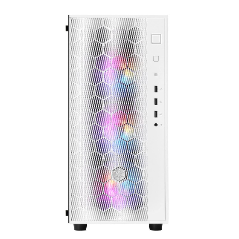 SilverStone Technology FAR1W-PRO Tempered Glass Mid Tower ATX Case with