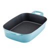 Rachael Ray NITRO Cast Iron Roasting Lasagna Pan/Baking Dish, Roaster/Rectangular,