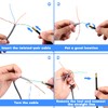 Network Cable Untwist Tool, Engineer Wire Straightener and Wire Stripper