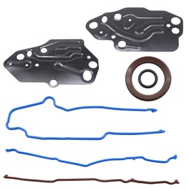 HiSport Timing Cover Gasket Set - Compatible with Ford Expedition F-150 F-250 Super Duty F-350 Super Duty Compatible with Lincoln Mark LT Navigator 5.4L Engine Undergasket - Replace TCS46078