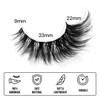 False Eyelashes 5 Pairs Fluffy Fox Eye Lashes Cat Eye