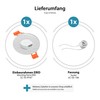 ledscom.de ERID Bathroom Ceiling Mounting Frames for Wet Rooms IP44