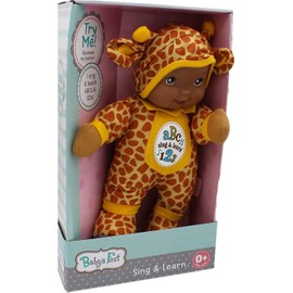 Goldberger Baby’s First Doll, Sing & Learn ABCs & 123s 11 inch, Machine Washable Doll, Lifelike Features, For Ages 0+