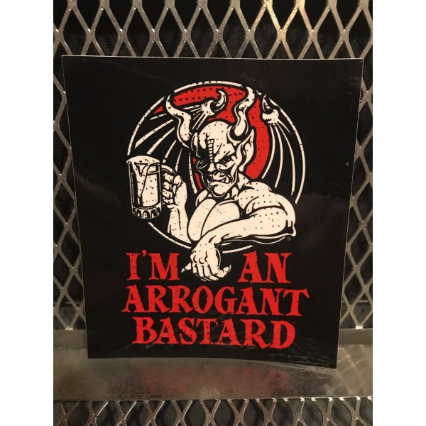 STONE BREWING CA GARGOYLE ~ I'm An ARROGANT BASTARD ~