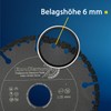 EDW Professional Diamond Cutting Disc 125 mm for Cutting Plastic