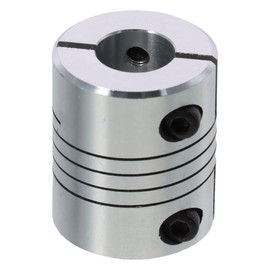 Fudeshe Stepper Motor Coupler,Shaft Coupling,25mm Diameter Joint Connector,Diameter Stepper Motor Couple for 3D Printer(Inner hole 8 x 12mm)