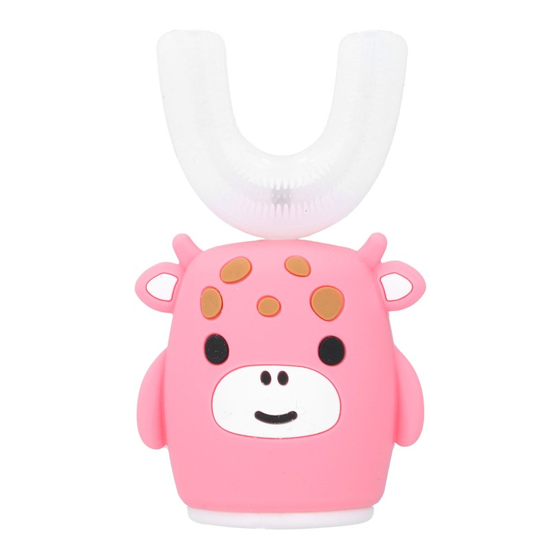 Smart UShaped Children's Toothbrush Teeth Cleaning Cartoon Electric Toothbrush for