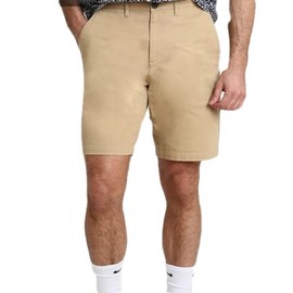 Jachs New York Men's Performance Stretch Short, Light Khaki, 40