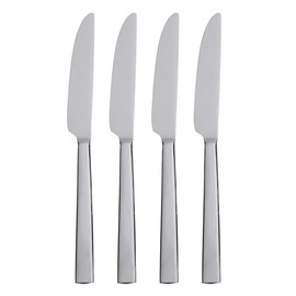 Oneida Chef's Table Everyday Flatware Dinner Knives, Set of 4, 18/0 Stainless Steel, Silverware Set